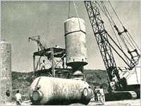 Large Vessels into Position