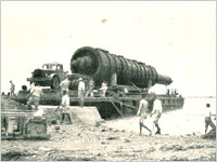 Large Vessels into Refinery